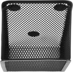 Magnetic Pencil Holder,Mesh Stainless Steel Pen 1 Basket, 1 Pack Black