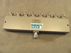 ATM Model# P825C1, Power Divider/Combiner 8-port, ‘N’ ports, 3.65 to 4.3GHz