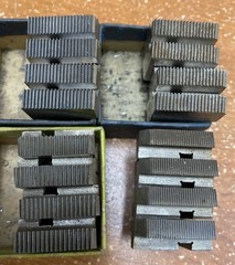 4 Set Lot – Die Head Thread Chasers 1” DS / 9/16 3/8 .710 1/2 USED
