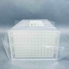 Azzota Deep Well Microplate V-Bottom 96 Well 2 ml Sterile Total of 25 Plates