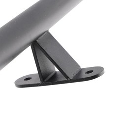 Rolling Library Sliding Ladder Hardware Kit with Brake 3.3FT Round Tube.