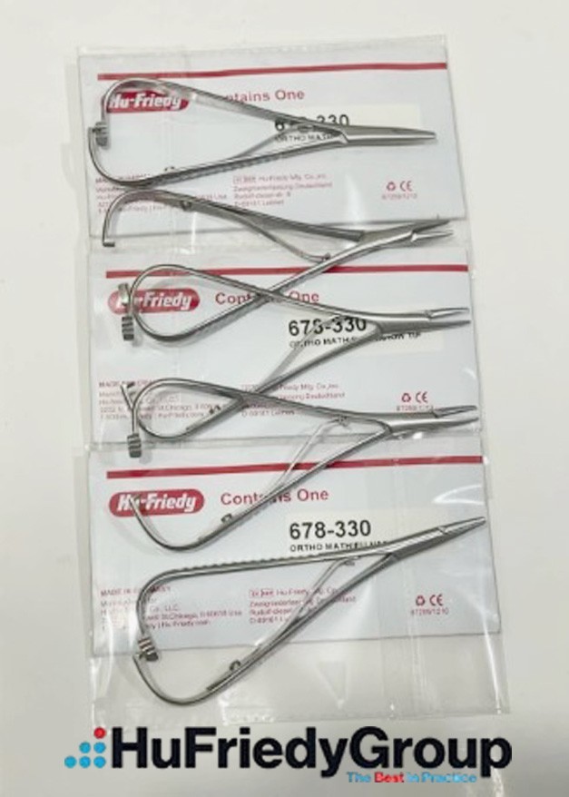 5 Pcs HU FRIEDY Mathieu Narrow Tip Orthodontic Plier 678-330