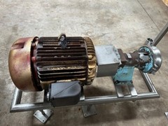 SPX 75 HP Stainless Sanitary Centrifugal Pump, Processing Machinery