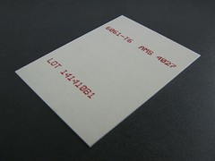 3/32″ .090 Thick Aluminum Sheet Alloy 6061- T6 , 9″ x 12″