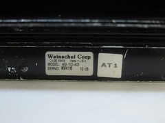 Lucas Weinschel / Aeroflex 49-10-43 – Up to 8.5GHz, 10dB, 150W, Type N m-f
