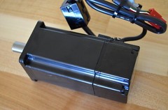 Yaskawa SGMAH-04A1F-AP41 400w AC Servo Motor Encoder 200v 3,000rpm 1.27Nm 2.8amp