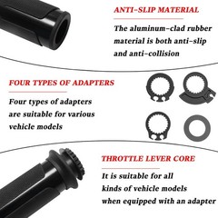 7/8″ 22mm Motorcycle Brake Lever Handlebar Master Cylinder Clutch Levers Left &