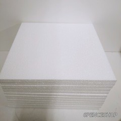 lot of 12 inch: 12″ x 12″ x 1/2″ Polyethylene Foam Sheets Qty 12 for package diy