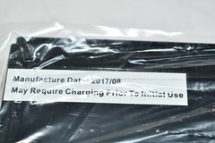 NEW 2UKK6 Sealed Lead Acid Battery: 6V DC, 12 Ah Capacity, 3.7 in Ht, 1.97 in Wd
