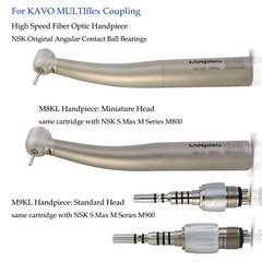 COXO Dental LED Fiber Optic High Speed Handpiece Ti For Kavo Coupler 4 6 Hole