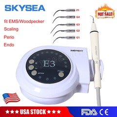 Dental Ultrasonic Piezo Scaler with detachable Handpiece fit EMS Cavitron tips