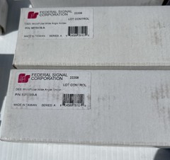 Federal Signal Amber 8 Pack Of LED lightheads NEW. MPS300,MPS9W,MPS1220, MPS620