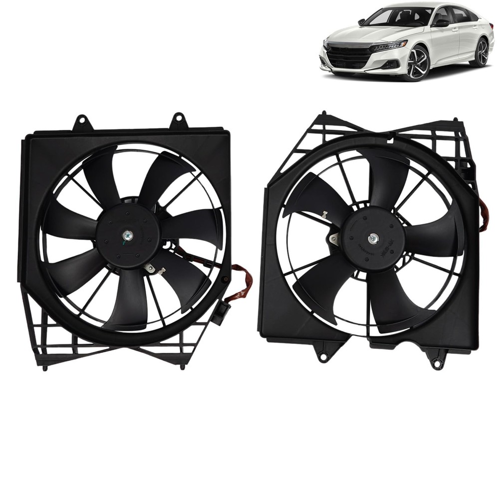 Radiator Cooling Fan for 2018-2022 Accord 2021-2023 TLX 280W Dual Fan