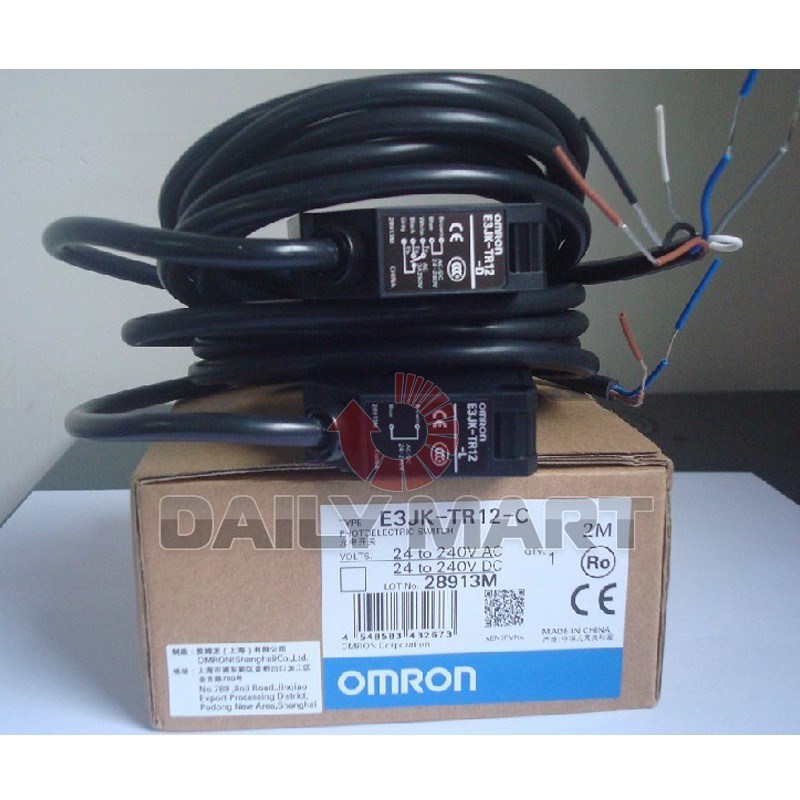 Omron Photoelectric Switch E3JK-TR12-C E3JKTR12C New in Box NIB Free Ship