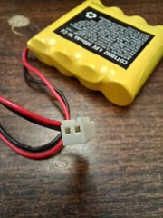 WERKER EMERGENCY EXIT SIGN BATTERY COT1002 4.8V, 800mAh Ni-Cd Battery *NEW*