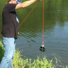 500LBS Fishing Big Magnet Kit Pulling Force Strong Neodymium or 10M Rope USA