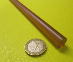 Ultem PEI Rod 1000-1000 Natural .500″ (1/2″) Diameter Rod x 1 Ft Long