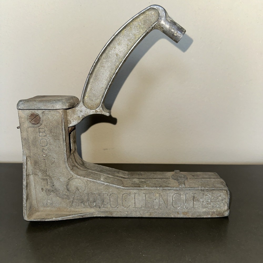 Vintage Bostitch Autoclench Stitcher Stapler New York USA