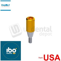 IBO Odontit – LOCK-ATTACH Abutment height 5 mm Titanium Nitride Coating – 483744