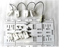 10 of Prewired Retrofit Kit changing 8′ T12 or 8′ T8 Light Strip to 4′ LED Tube