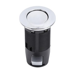 Keyless Cabinet Push Button Lock Chrome Zinc Alloy RV Yacht Motorhome Latch