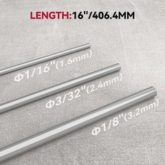 ARCCAPTAIN Stainless Steel TIG Welding Rod ER308L 1/16″ x 16″ 5LB TIG Wire Box🔥
