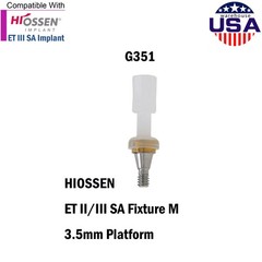 US Dental for Hiossen Mini Implant Locator Abutments & Overdenture Retention Cap