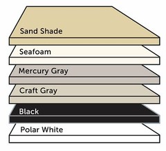 HDPE Marine Grade (Seaboard) Polar White, 3/4″ Thick, 12″ W x 24″ L