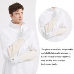 Professional Sting-Proof Full Body Beekeeping Suit, Polycotton Bee Suit with Glo