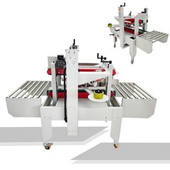 110V Auto Foam Box Side Sealing Machine Insulated Cooler Boxes Tape Sealer