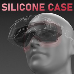 Auto Darkening Welding Goggles with LED Light & Type-C Charging, 4 Arc Sensors