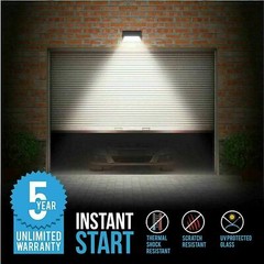 3Pack 120W LED Wall Pack Light Outdoor Commercial Industrial Security Lighting