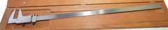 Starrett 123M 600mm Master Caliper – .02mm Vernier Scale