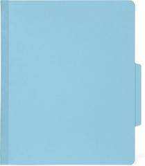 10 BLUE SUMMIT Supplies Classification Folders With 2 Dividers & 2″ Tyvek