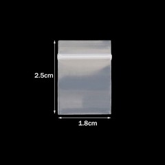 HEAVY DUTY Clear Zip Seal Bags Reclosable Top Lock Plastic Jewelry