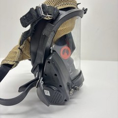 Honeywell Titan SCBA Full Face Firefighter Respirator Gas Mask Voice Amp Size M