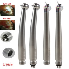 Dental NSK style LED 45° Degree Fiber Optic / High Speed Handpiece 2/4H Turbina
