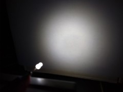100 PCS 5mm High CRI (94+) 6000K White Leds (50 Deg)
