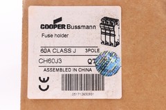 BUSSMANN CH60J3 60A 3-POLE FUSE HOLDER, CLASS J