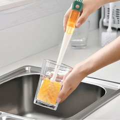 5-in-1 Bottle Brush Cleaner Set, Long Water Bottle & Straw Cleaning Brushes