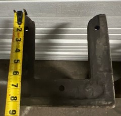 Vintage “The National Supply Co” Toledo Ohio Cast Iron Pair Of Legs Off Lathe
