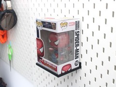 IKEA SKADIS Funko Pop Box Display | Shelf Stand for UPPSPEL Pegboard Square Tray