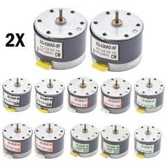 2PCS 530 Motor DC 6V 9V 12V 2400RPM-EG-530AD-2B/2F Micro-motor CW/CCW DIY Parts