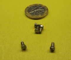 Fillister Head Stainless Slotted Screws Machine Screw 2-56 x 3/16″ Length 300 Pc
