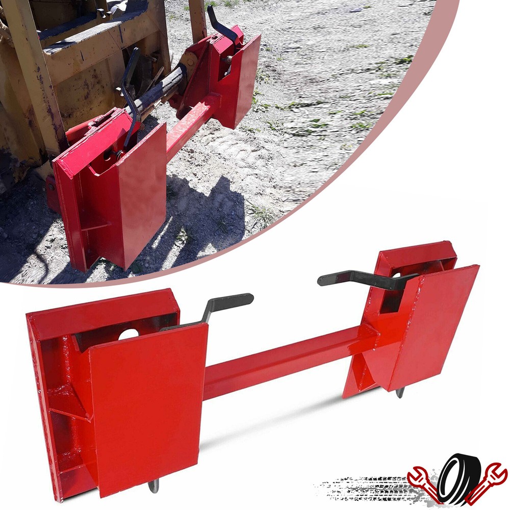 4000LBS Skid Steer Quick Tach Conversion Adapter Plate Attachment For Bobtach