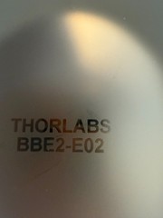 Lot of two (2) THORLABS PFE20-G01 & BBE2-E02 Elliptical Mirrors