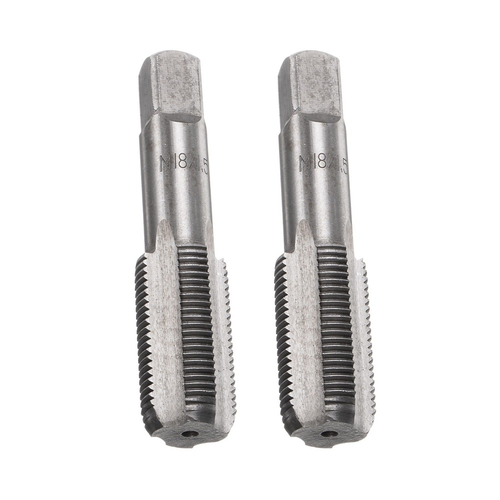 1 Pair M18 x 1.5 Hand Tap Set for Repair Alloy Threading Tapping Tools