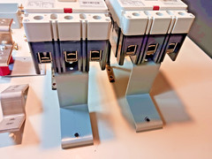 EATON PRL4 PANELBOARD PARTS WITH 1-HFD3020 & 1-HFD3030 AND EXTRA MNTNG HARDWARE