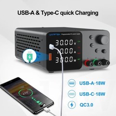DC 0-30V/60/120/160V 0-2/3/5/10A Lab Adjustable Bnech Power Supply Variable Volt