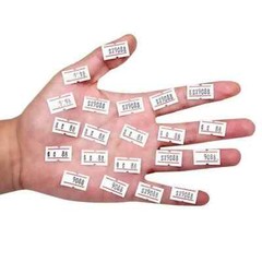10-50 Rolls 6000pcs Up White Price Gun Labels for Mx-5500 + Free Refill Ink Roll